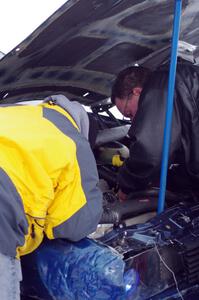 Mike Gardner / Jake Gardner VW GTI in the pits