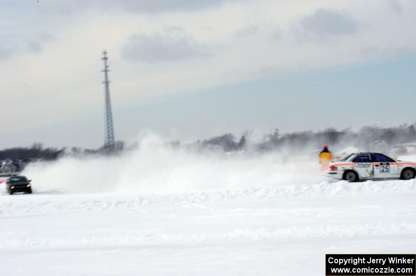 Will Cammack / Aaron Jongbloedt Subaru Impreza and Ty Saiki / Pete Forrey VW Passat