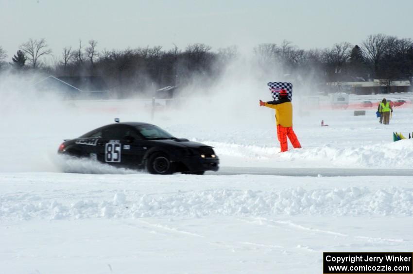 Cody Reinhofer / Chad Reinhofer Audi TT wins the race!