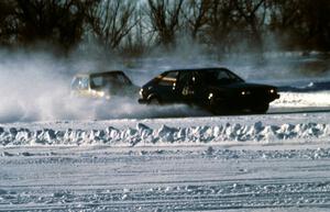 Bob Kunferman / Jim Render VW Scirocco and Todd Schneider's VW Rabbit