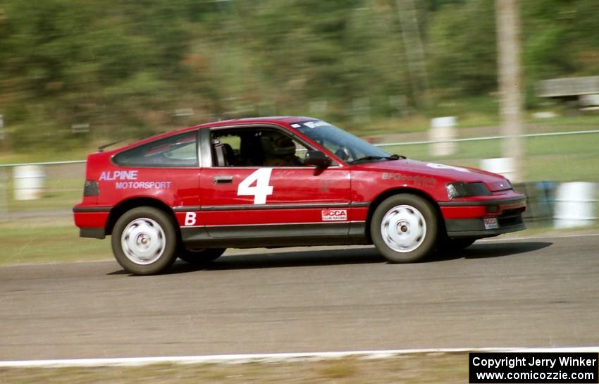 Doug Lindman's SSB Honda CRX Si