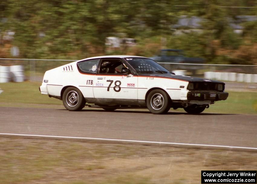 Harry Goldfine's ITB Plymouth Arrow