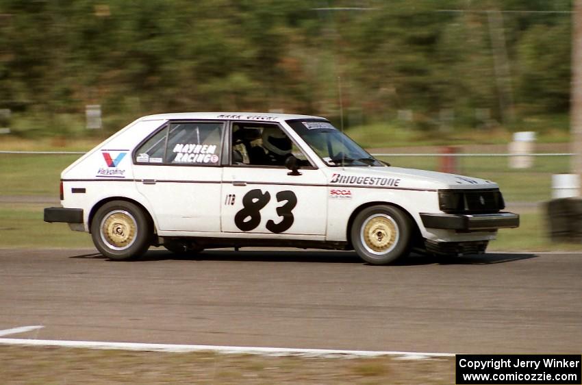 Mark Utecht's ITB Dodge Omni