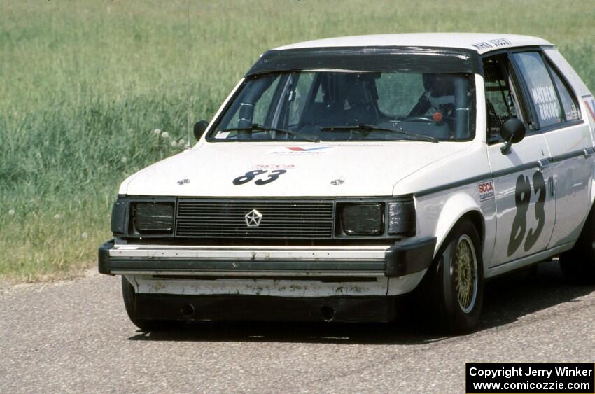 Mark Utecht's ITB Dodge Omni