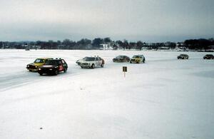 The back half of the enduro grid.