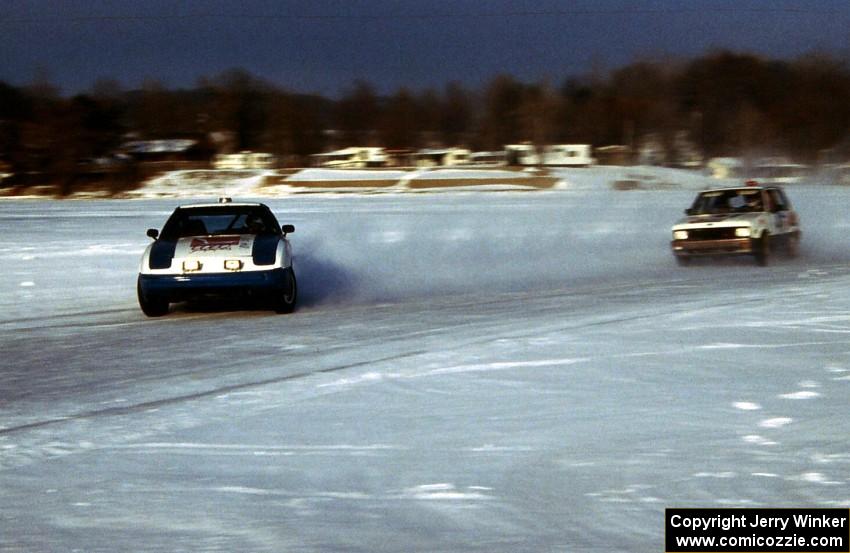 Steve Kuehl / Bill Collins Mazda RX-7 and Jerry Nytes / John Nytes Yugo GV