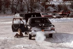Len Jackson / John Sanford Audi Fox goes into the pits