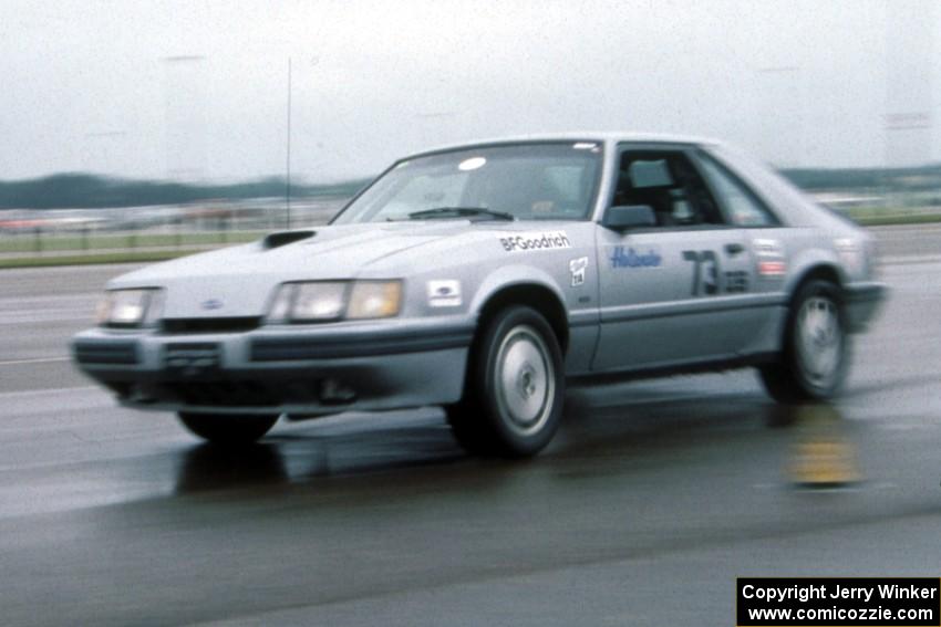 Mike Langstaff's G Stock Ford Mustang SVO