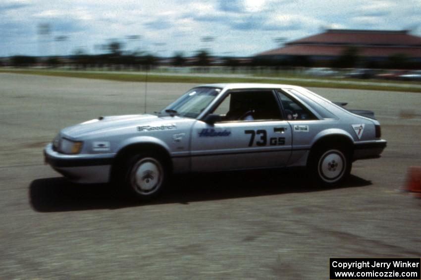 Mike Langstaff's G Stock Ford Mustang SVO