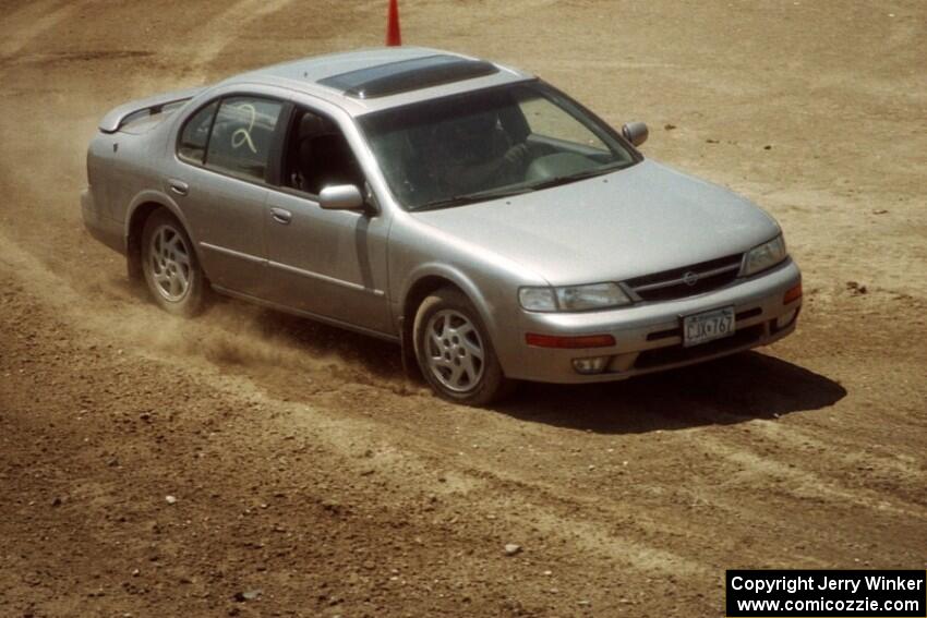 Alex Kintigh and Nick Kintigh shared their dad's Nissan Maxima