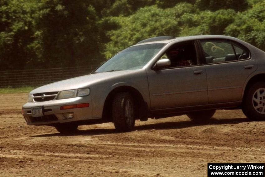 Alex Kintigh and Nick Kintigh shared their dad's Nissan Maxima