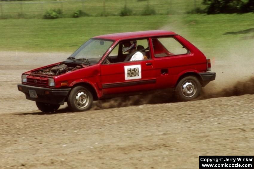 Jim Cox's Subaru Justy