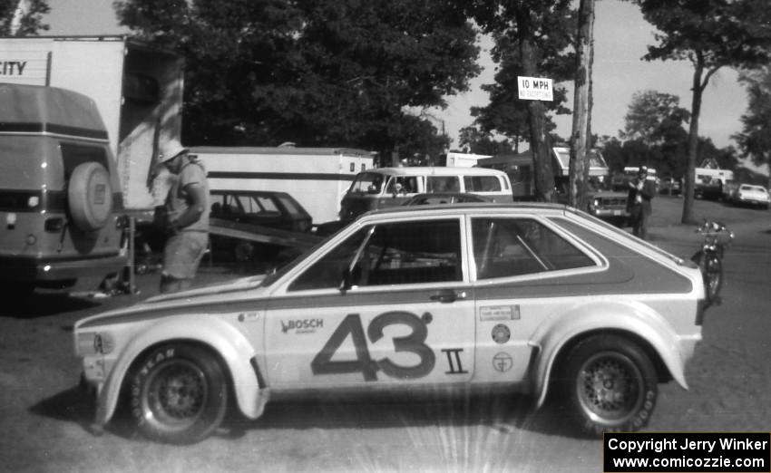 Milt Minter's Bill Scott Racing VW Scirocco