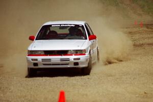 Rich Faber in Todd Jarvey's Mitsubishi Galant VR-4