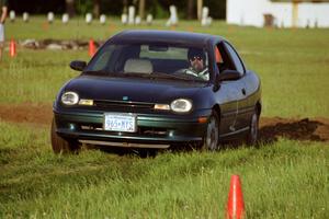 Kerry Freund's in Kathy Freund's Dodge Neon