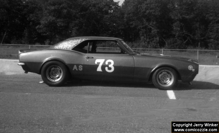 Jerry Dulski's Chevy Camaro ran in A-Sedan