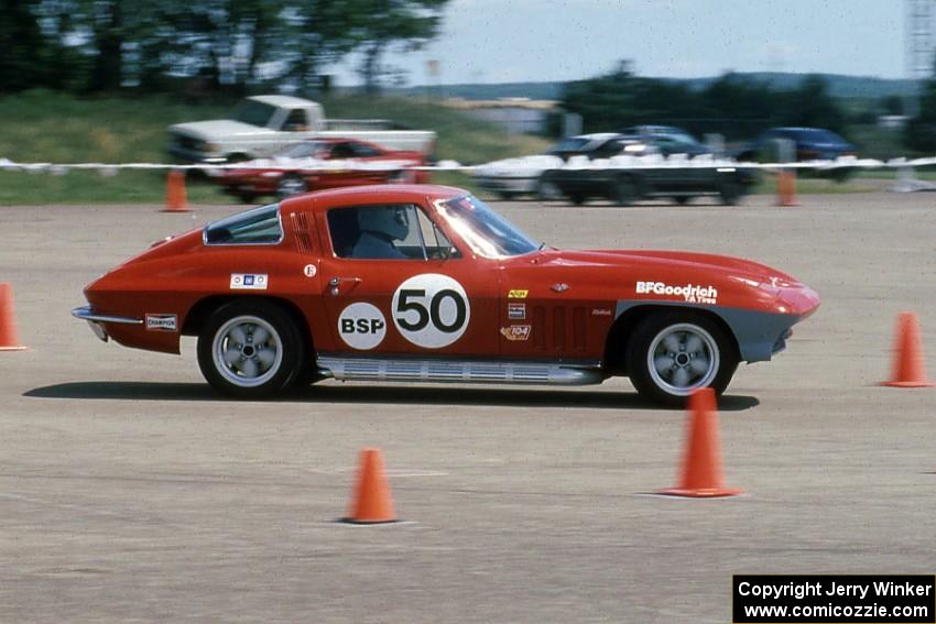 Jack Beckman's Chevy Corvette