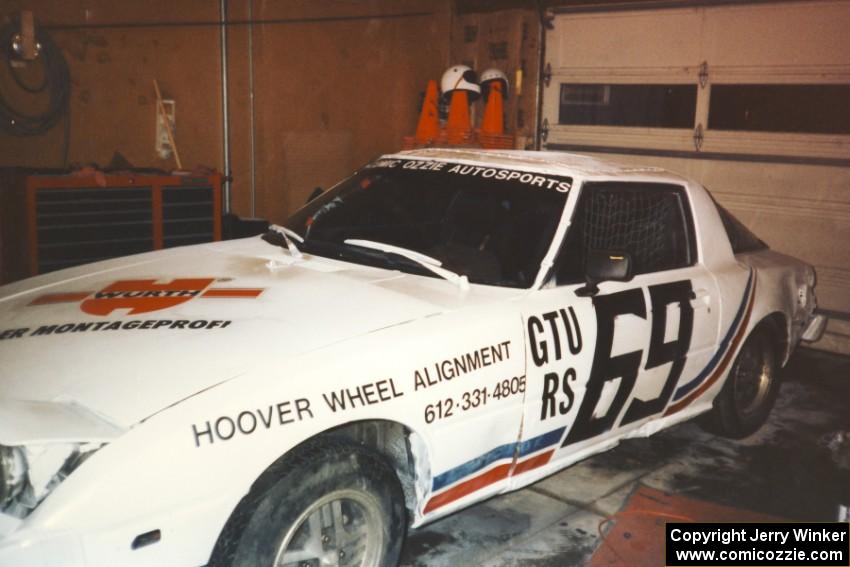 Jerry Winker / Paul Richardson Mazda RX-7 as it appeared at the end of the season