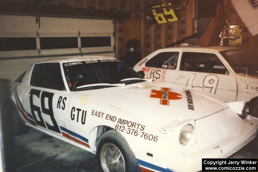 Jerry Winker / Paul Richardson Mazda RX-7 as it appeared at the end of the season