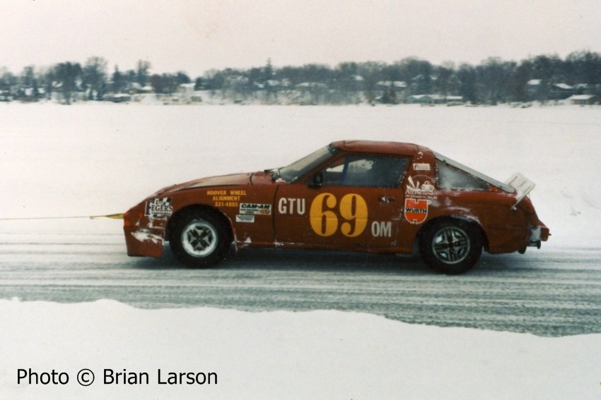 Jerry Winker / Paul Richardson Mazda RX-7 comes in on the hook