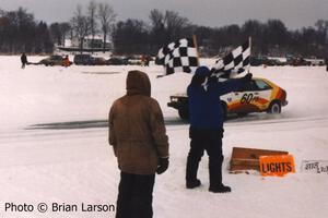 John Kochevar / Gordy Maltby VW Scirocco takes the checkered