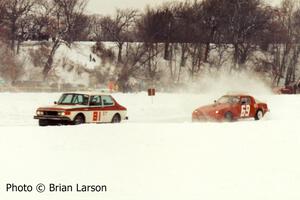Chuck Peterson / Bob Roth SAAB 99 and Jerry Winker / Paul Richardson Mazda RX-7/Ford