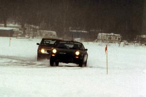 Mark Sanders / Dave Souther Mazda RX-7 and Chuck Peterson / Jeanette Russo SAAB 99