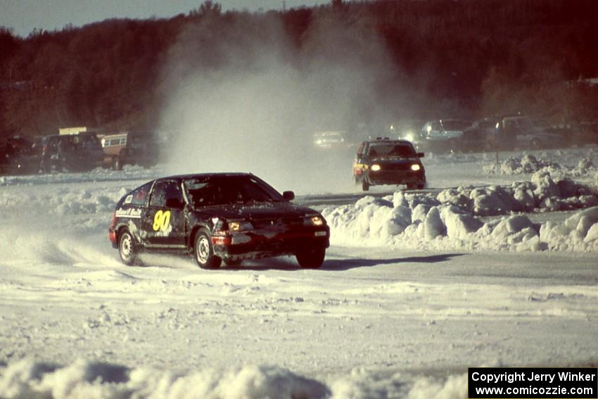 Todd Freeman / ??? Honda CRX Si and Chris Menard / Charlie Menard Toyota FX-16