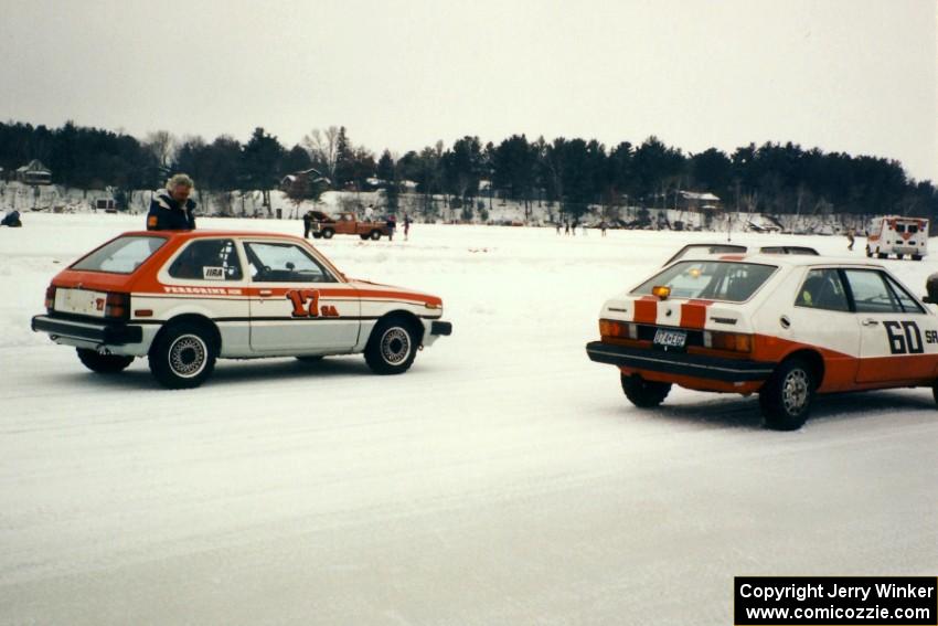 Jim Brandberg / John Brandberg / Jim Watkins Honda Civic and John Kochevar / Bruce Rosand VW Scirocco both debut!