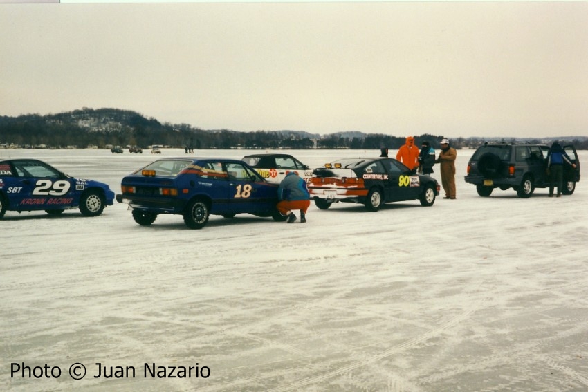 The front of the grid