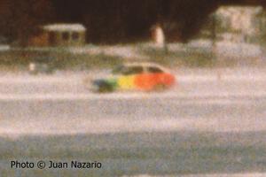 Jerry Winker / Juan Nazario Mazda GLC on the back stretch
