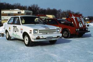 Dale Hoover / Mark Dysart Toyota Starlet and Steve Carter / Mark Knepper Alfa-Romeo GTV6