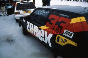 The Toyota FX-16s of (32) Larry Menard / Mike Kramer and (33) Chris Menard / Charlie Menard