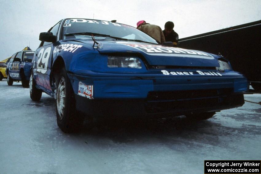 Scott Kronn / Bill Artzberger Honda CRX Si and Steve Noffke / Jon Erickson Honda Civic