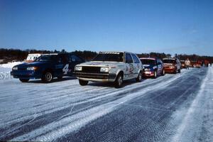 The grid for the race