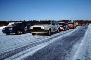 The grid for the race