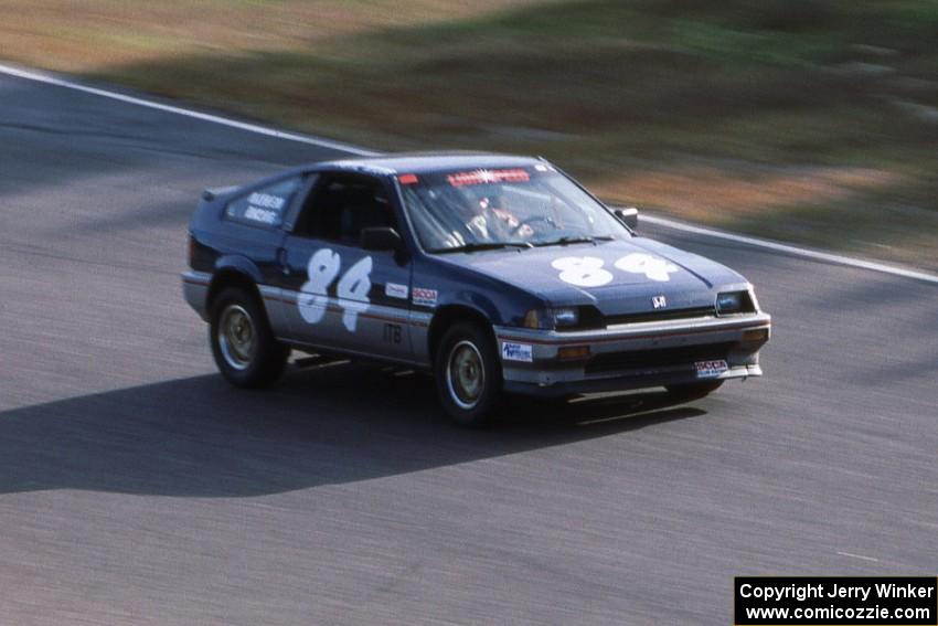 Fritz Wilke's ITB Honda CRX