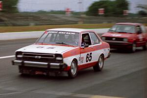 Bruce Parsons' ITC Datsun 210 and Bob Malterer's ITB VW Golf