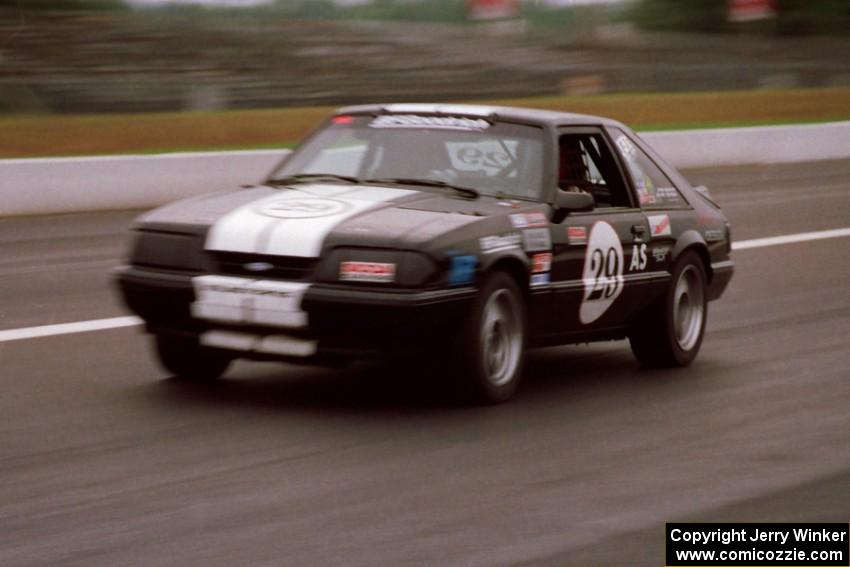 Harvey West's American Sedan Ford Mustang LX