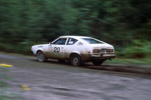 Chris Czyzio / Eric Carlson painted their Plymouth Arrow white to attract more mud.