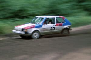 Craig Sobczak / Kevin DeLoughary competed in the divisional in their VW Rabbit.