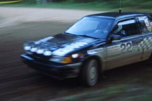Steve Gingras / Bill Westrick took sixth overall, third in PGT, in their Mazda 323GTX.