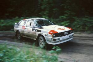 Paul Choiniere / Jeff Becker in their Audi Quattro were the overall winners of the event.