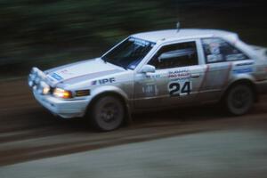 Henry Joy IV / Scott Gillman took 12th OA, and 4th in PGT, in their Mazda 323GTX.