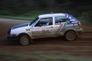 Dick Casey / Brad Hunt were 14th OA and second in P class in their VW GTI. They were also the final national finisher.