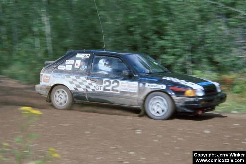 Steve Gingras / Bill Westrick in their PGT Mazda 323GTX.