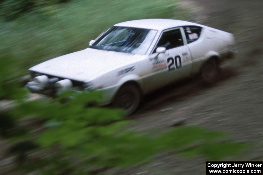 Chris Czyzio / Eric Carlson ran in the Open class in their Plymouth Arrow.