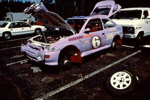 Carl Merrill / J. Jon Wickens Ford Escort Cosworth RS.