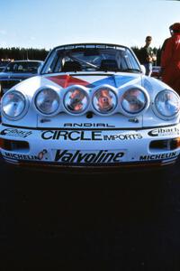 Front detail of the Jeff Zwart / Tony Sircombe Porsche Carrera 4.