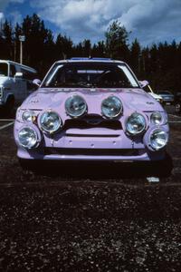 Front-end of the Carl Merrill / J. Jon Wickens Ford Escort Cosworth RS.